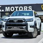 Toyota Hilux SR5 Adventure 2026 4.0L V6 White Exterior Grey Interior - Thumbnail 1