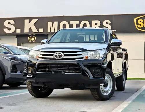 Toyota Hilux 2.7L Automatic GCC 2026 Black Exterior Grey Interior