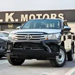 Toyota Hilux 2.7L Automatic GCC 2026 Black Exterior Grey Interior - Thumbnail 1