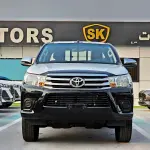 Toyota Hilux 2.7L Automatic GCC 2026 Black Exterior Grey Interior - Thumbnail 3