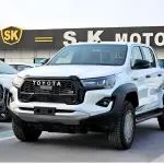 Toyota Hilux GR Sport 2.8L Automatic 2026 GCC White Exterior Black Interior - Thumbnail 1