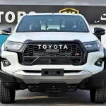 Toyota Hilux GR Sport 2.8L Automatic 2026 GCC White Exterior Black Interior - Thumbnail 3