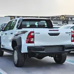 Toyota Hilux GR Sport 2.8L Automatic 2026 GCC White Exterior Black Interior - Thumbnail 4