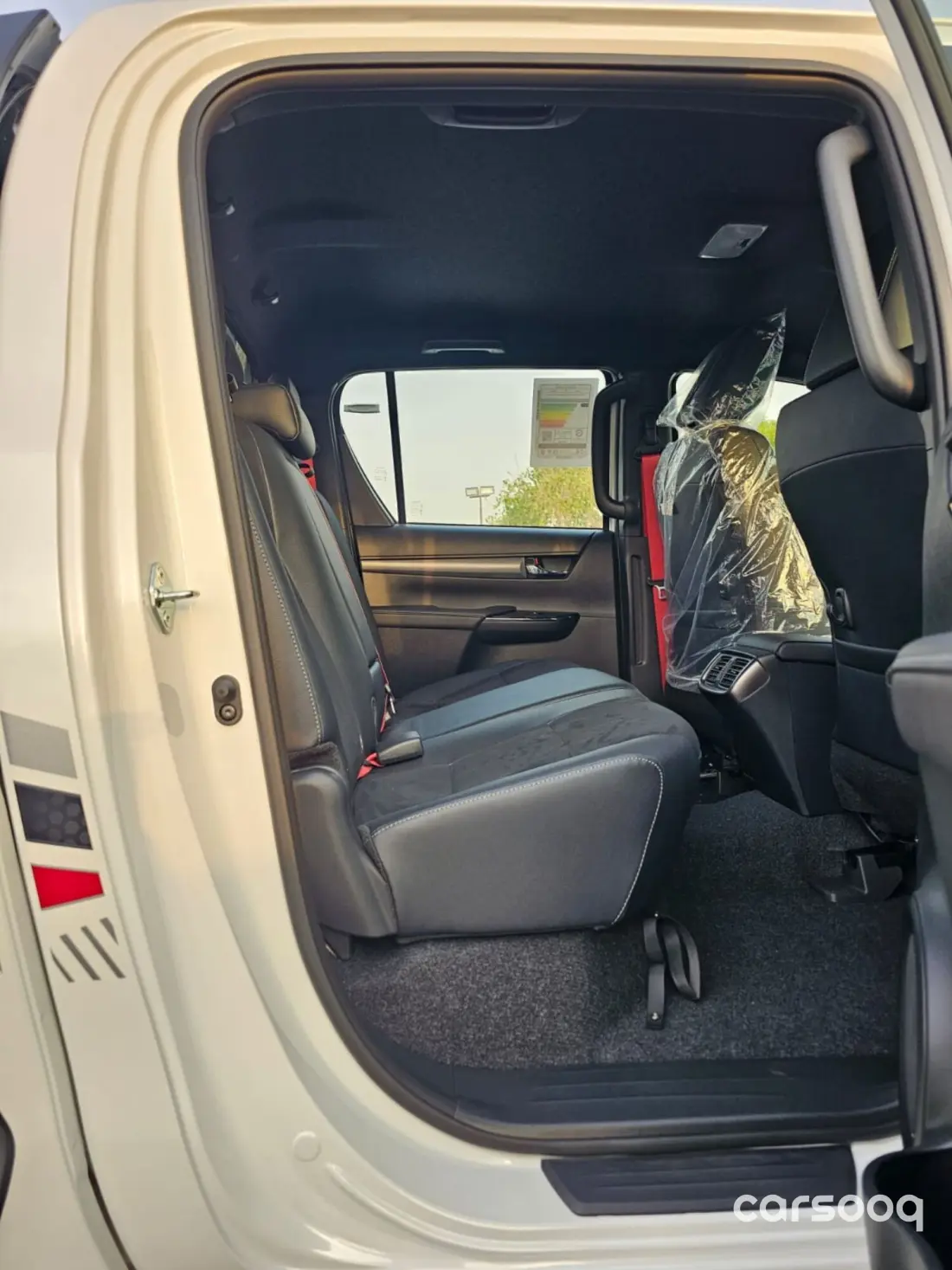 Toyota Hilux GR Sport 2.8L Automatic 2026 GCC White Exterior Black Interior - Photo 12