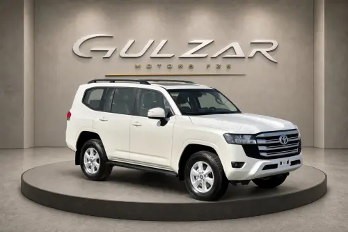 Toyota Land Cruiser 300 GXR Petrol 2025 White Exterior Beige Interior
