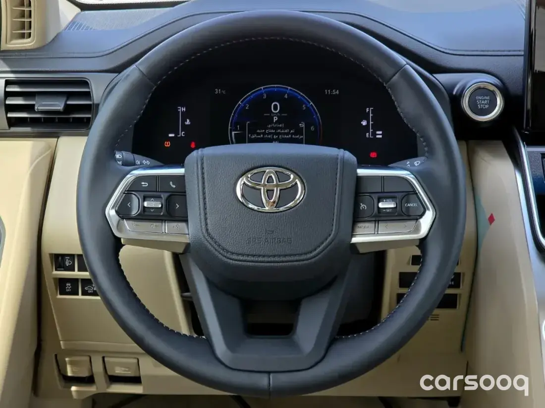 Toyota Land Cruiser 300 GXR Petrol 2025 White Exterior Beige Interior - Photo 8
