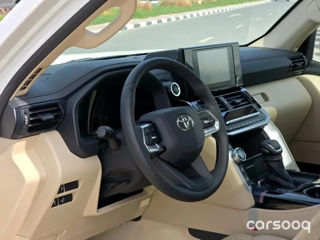 Toyota Land Cruiser 300 GXR Petrol 2025 White Exterior Beige Interior - Photo 10
