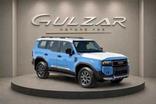 Toyota Prado Adventure 2025 Model year Blue Exterior Brown Interior
