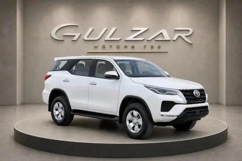 Toyota Fortuner 2.4L Turbo Diesel 2025 White Exterior Brown Interior