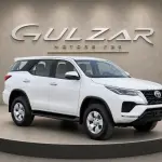 Toyota Fortuner 2.4L Turbo Diesel 2025 White Exterior Brown Interior - Thumbnail 1