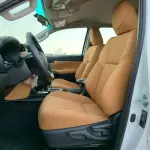Toyota Fortuner 2.4L Turbo Diesel 2025 White Exterior Brown Interior - Thumbnail 4