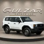Toyota Prado E 2.4T 2025 Model Year White Exterior Black Interior - Thumbnail 1
