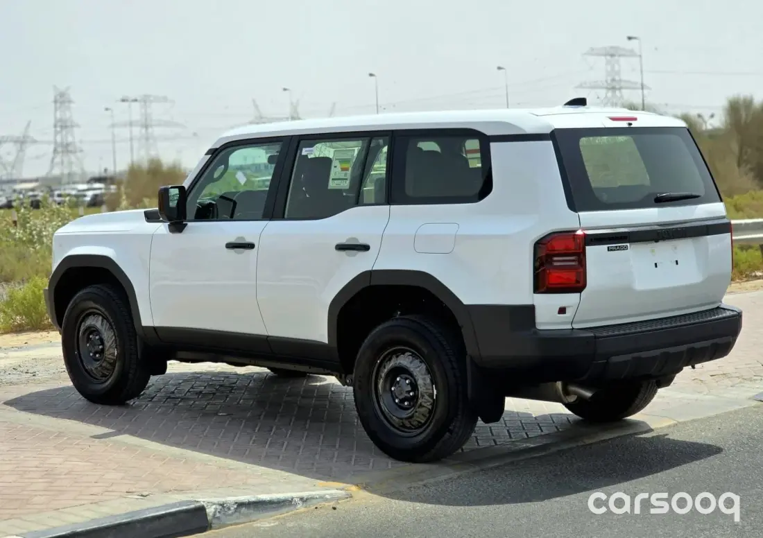 Toyota Prado E 2.4T 2025 Model Year White Exterior Black Interior - Photo 4