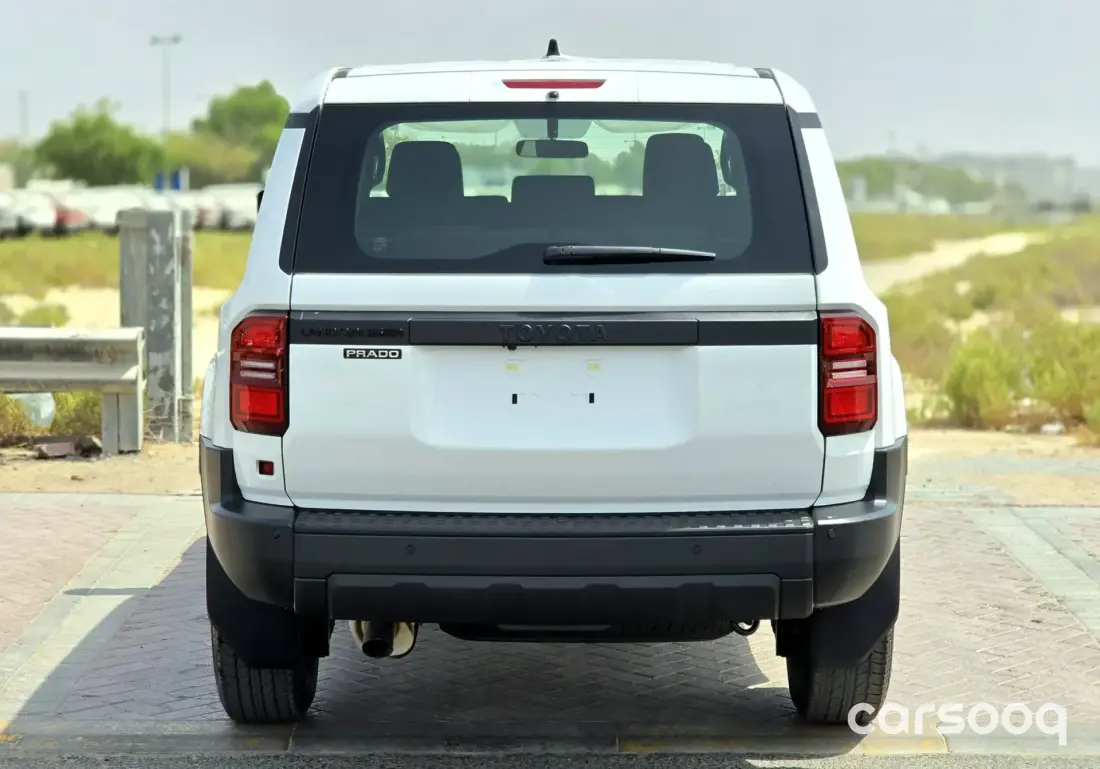 Toyota Prado E 2.4T 2025 Model Year White Exterior Black Interior - Photo 5