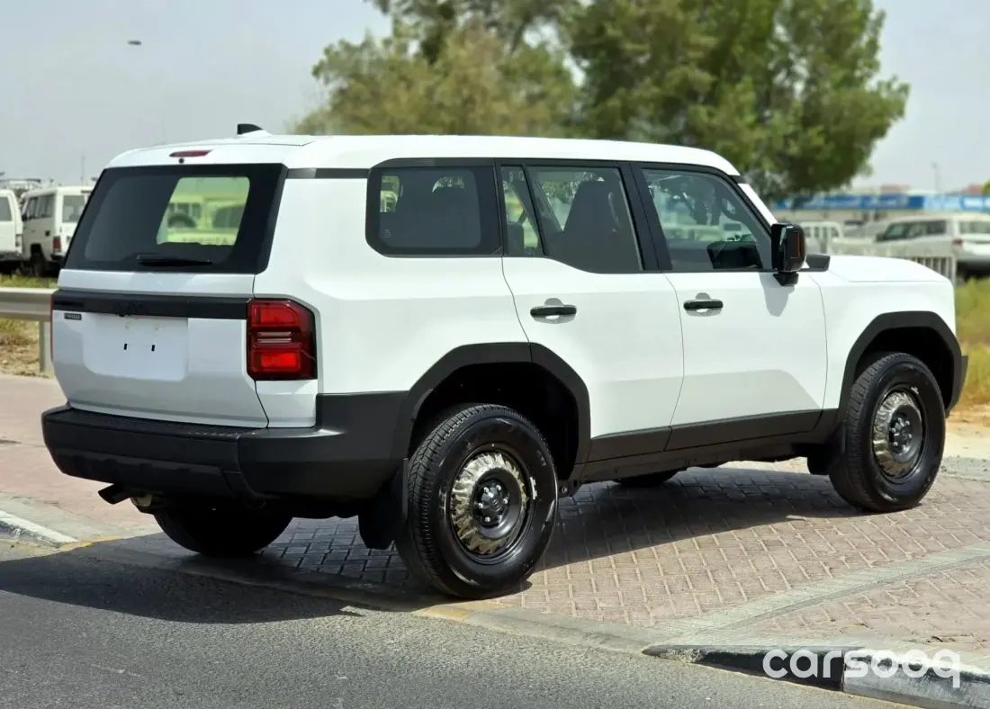Toyota Prado E 2.4T 2025 Model Year White Exterior Black Interior - Photo 6