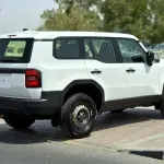 Toyota Prado E 2.4T 2025 Model Year White Exterior Black Interior - Thumbnail 6