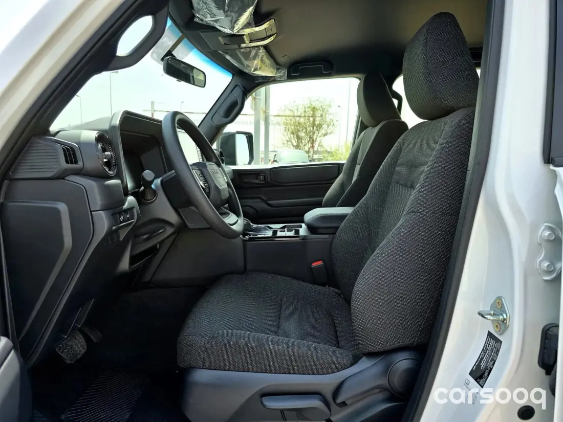 Toyota Prado E 2.4T 2025 Model Year White Exterior Black Interior - Photo 8