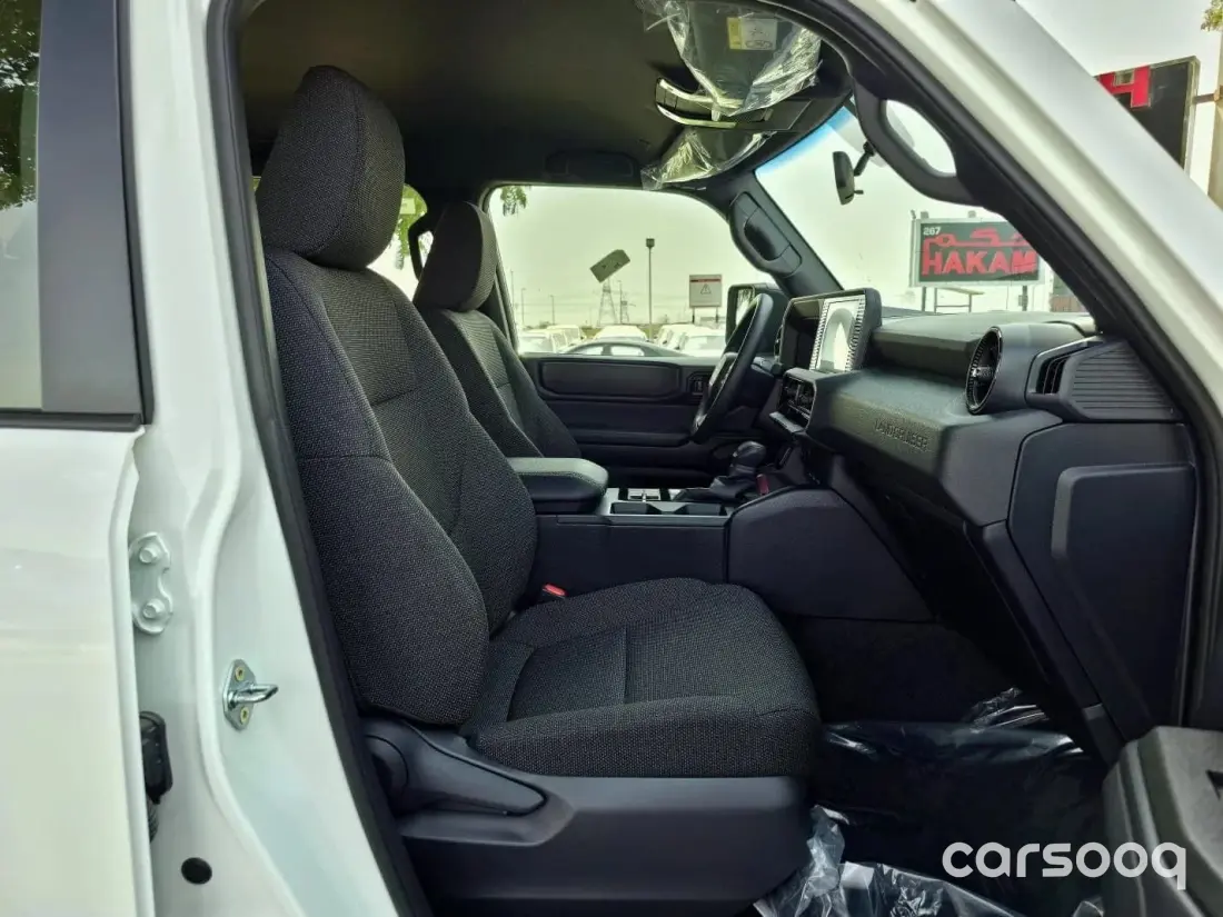 Toyota Prado E 2.4T 2025 Model Year White Exterior Black Interior - Photo 18