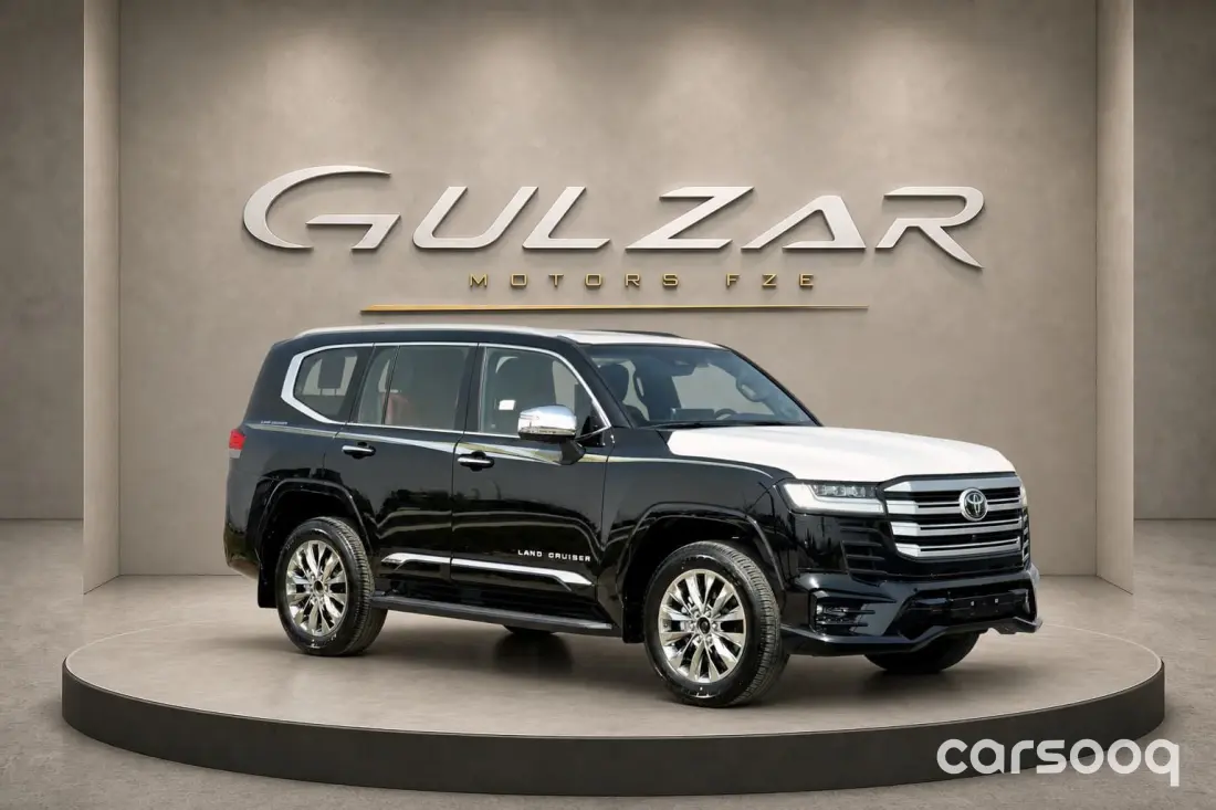 Toyota Land Cruiser VXR 2025 3.5L Petrol Black Exterior red Interior - Photo 1