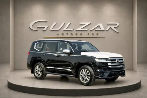 Toyota Land Cruiser VXR 2025 3.5L Petrol Black Exterior red Interior