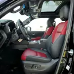 Toyota Land Cruiser VXR 2025 3.5L Petrol Black Exterior red Interior - Thumbnail 11