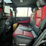 Toyota Land Cruiser VXR 2025 3.5L Petrol Black Exterior red Interior - Thumbnail 20