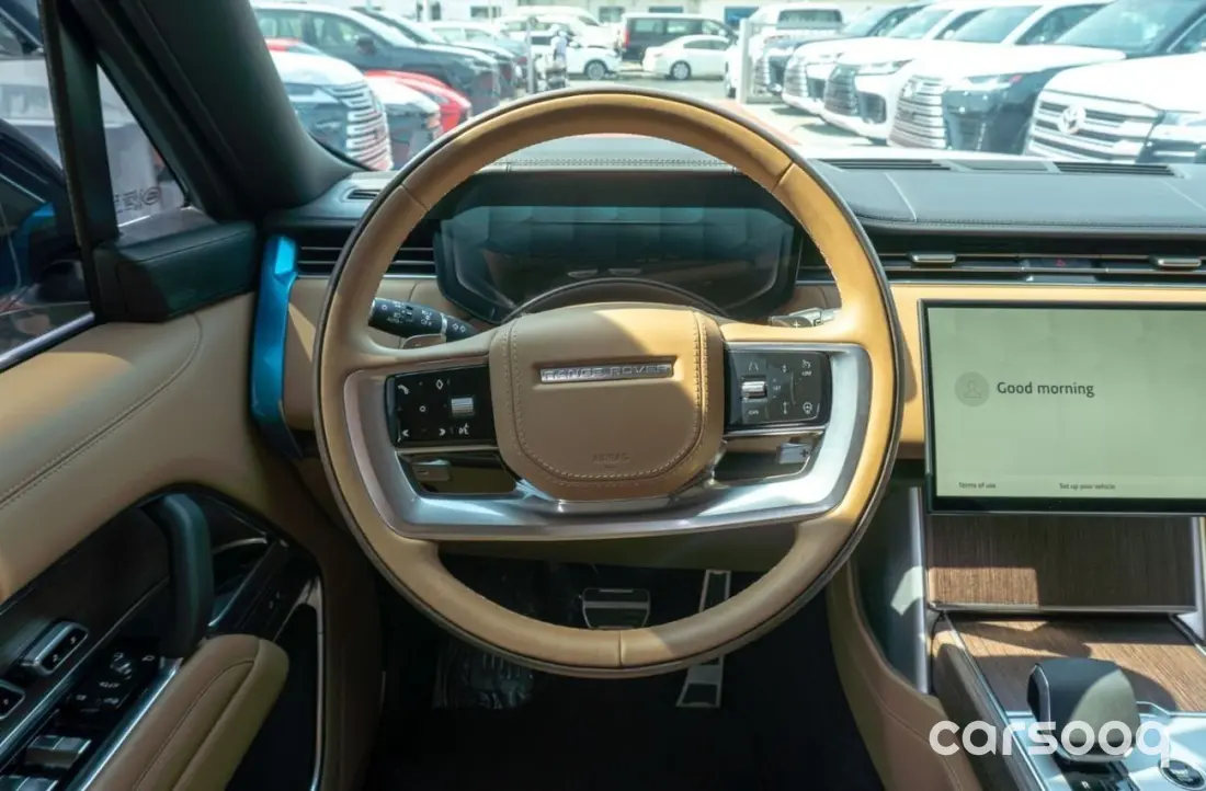 Range Rover HSE P400 2025 3.0L Turbo Mild-Hybrid White Exterior Beige Interior - Photo 10