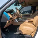 Range Rover HSE P400 2025 3.0L Turbo Mild-Hybrid White Exterior Beige Interior - Thumbnail 11