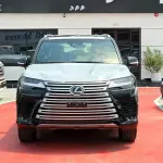 Lexus LX 700h Signature 2026 3.5L Twin-Turbo V6 Hybrid Black Exterior Red Interior - Thumbnail 2