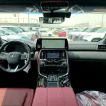 Lexus LX 700h Signature 2026 3.5L Twin-Turbo V6 Hybrid Black Exterior Red Interior - Thumbnail 5