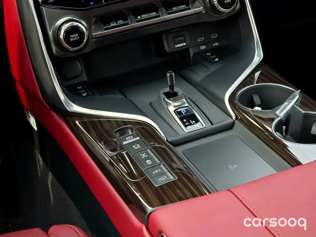 Lexus LX 700h Signature 2026 3.5L Twin-Turbo V6 Hybrid Black Exterior Red Interior - Photo 6