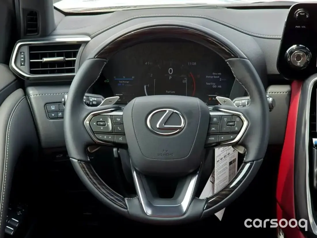Lexus LX 700h Signature 2026 3.5L Twin-Turbo V6 Hybrid Black Exterior Red Interior - Photo 8