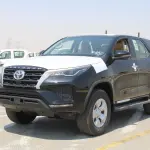 Toyota Fortuner E 2026 Model Year 2.4L Turbo Diesel 4WD Black Exterior - Thumbnail 1