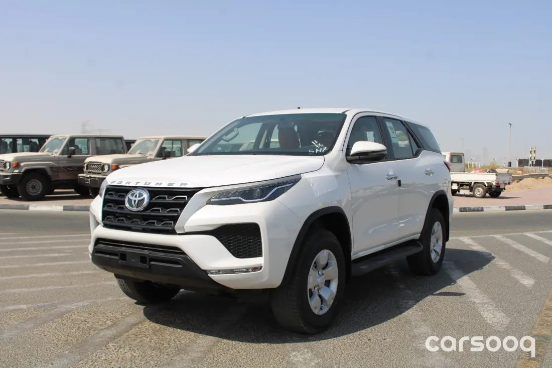 Toyota Fortuner E 2026 2.4L Turbo Diesel 4WD White Exterior - Photo 1