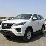 Toyota Fortuner E 2026 2.4L Turbo Diesel 4WD White Exterior - Thumbnail 1
