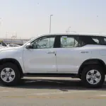Toyota Fortuner E 2026 2.4L Turbo Diesel 4WD White Exterior - Thumbnail 3