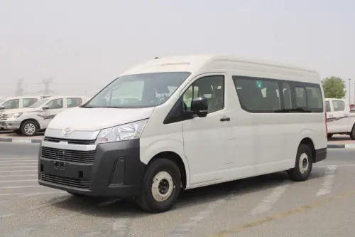 Toyota Hiace DX 2.8L 2026 Turbo Diesel Passenger Van White Exterior