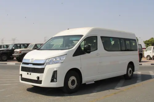 Toyota Hiace GL 13-Seater 2026 3.5L Petrol V6 High Roof Passenger Van White M/T