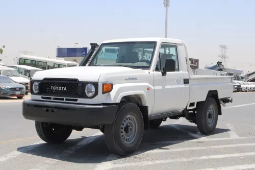 Toyota LC 79 STD E 2026 2.8L Turbo Diesel 4WD White Exterior Single Cab M/T