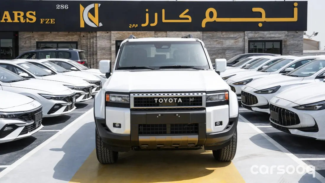 Toyota Prado All-Rounder 2026 Model Year 2.4L Petrol White Exterior Black Interior For Export in Dubai - Photo 2