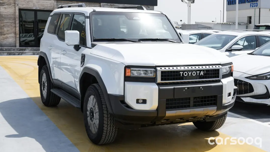 Toyota Prado All-Rounder 2026 Model Year 2.4L Petrol White Exterior Black Interior For Export in Dubai - Photo 3