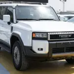 Toyota Prado All-Rounder 2026 Model Year 2.4L Petrol White Exterior Black Interior For Export in Dubai - Thumbnail 3