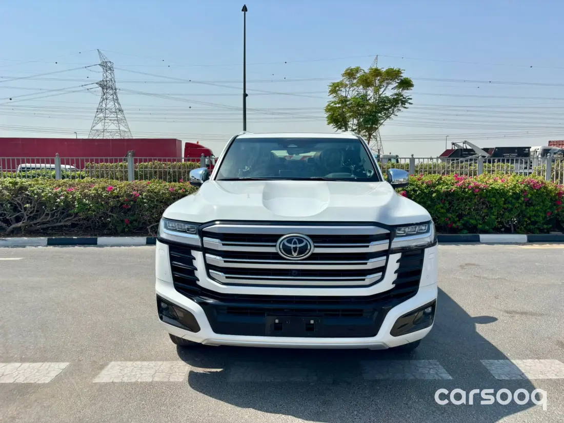 تويوتا لاند كروزر VXR سعة 3.5 لتر توين توربو V6 هايبرد 4WD موديل 2026 أوتوماتيك أبيض - Photo 1