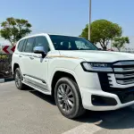 تويوتا لاند كروزر VXR سعة 3.5 لتر توين توربو V6 هايبرد 4WD موديل 2026 أوتوماتيك أبيض - Thumbnail 2