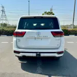 تويوتا لاند كروزر VXR سعة 3.5 لتر توين توربو V6 هايبرد 4WD موديل 2026 أوتوماتيك أبيض - Thumbnail 4