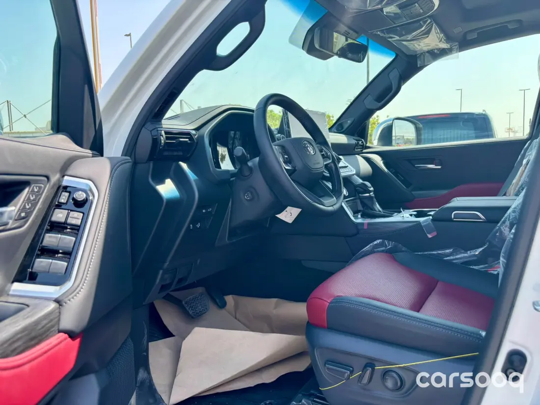 تويوتا لاند كروزر VXR سعة 3.5 لتر توين توربو V6 هايبرد 4WD موديل 2026 أوتوماتيك أبيض - Photo 8