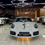 بورش 911 توربو اس موديل 2026 3.6 لتر T-Hybrid كوبيه دفع كلي  رمادي ناردو - Thumbnail 2