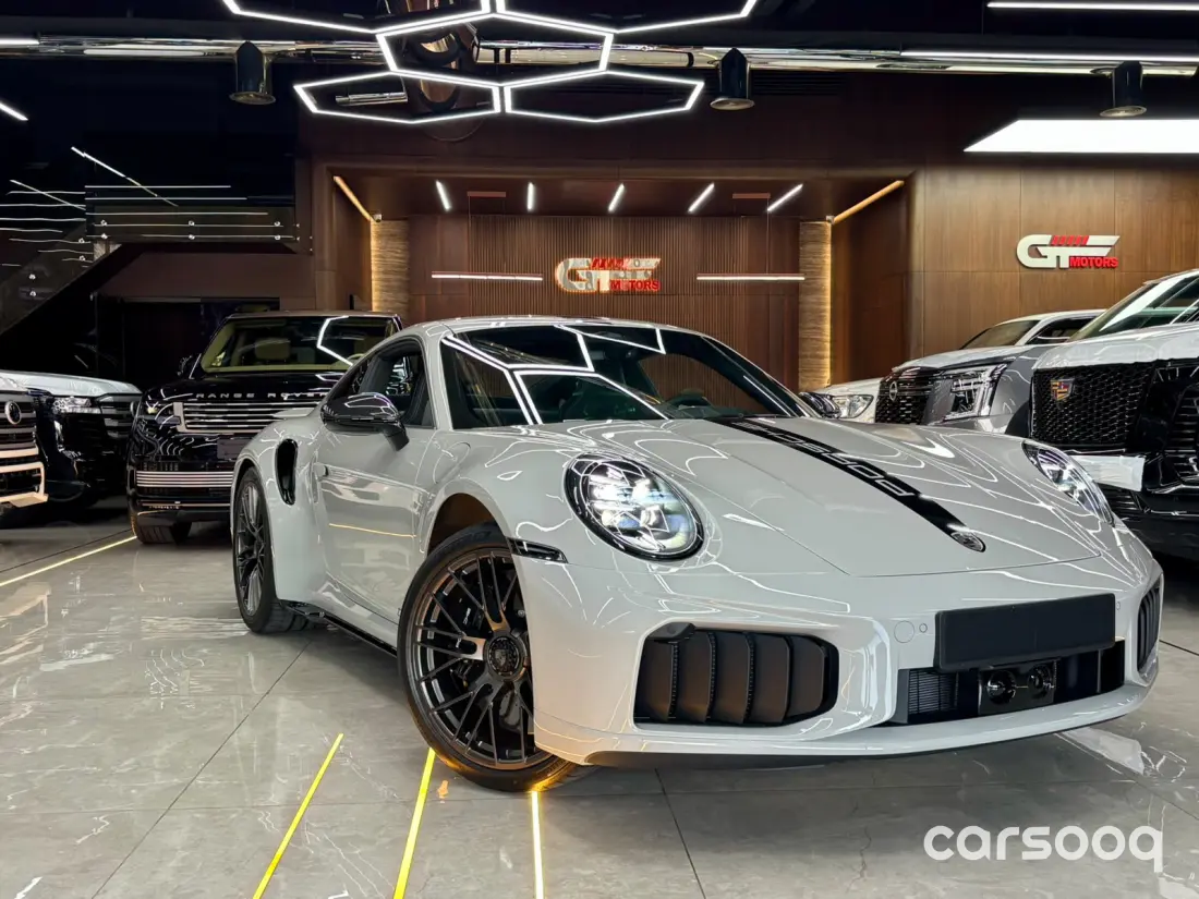 بورش 911 توربو اس موديل 2026 3.6 لتر T-Hybrid كوبيه دفع كلي  رمادي ناردو - Photo 3