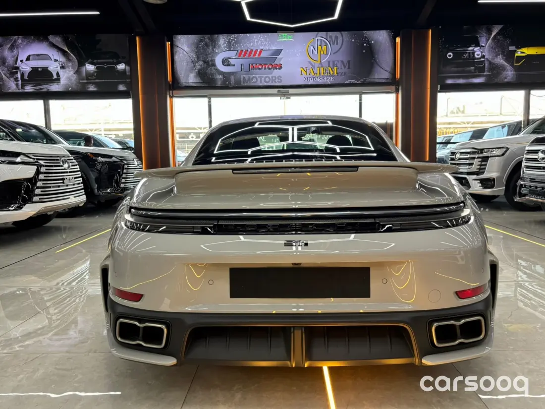 بورش 911 توربو اس موديل 2026 3.6 لتر T-Hybrid كوبيه دفع كلي  رمادي ناردو - Photo 4
