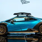 Lamborghini Huracan Sterrato 5.2L V10 Blue - 2024 GCC Specs - Thumbnail 7
